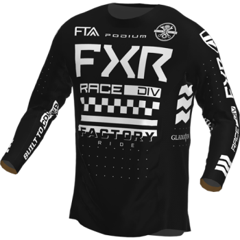 FXR Podium Gladiator Cross Shirt Black