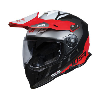 Just1 Endurohelm J34 Pro Outerspace Red