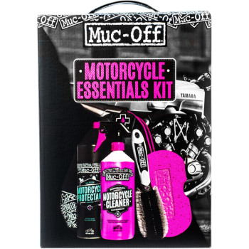 Muc-Off Motorcycle Bike Essentials Cleaning Kit