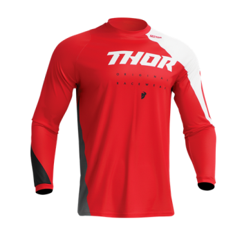 Thor Kinder Cross Shirt Sector Edge Red