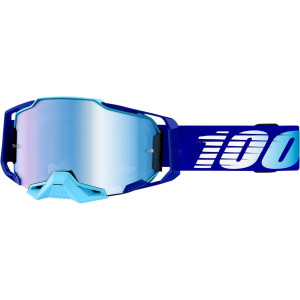 100% Armega Crossbril Royal Blue-Blue Mirror