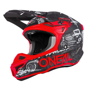 O'Neal Crosshelm 5 Series Polyacrylite HR Red